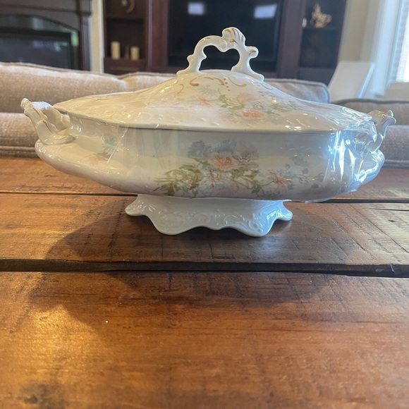 Rare Johnson Bros Royal stem porcelain serving bowl from England - Picture 4 of 5